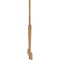 Ekena Millwork Kennewick Timber Gable Bracket, Western Red Cedar, 96"W x 56"H x 1 1/2"D x 5 1/2"F, 14/12 Pitch GBW096X56X0206KEN00SWR - alternate 2